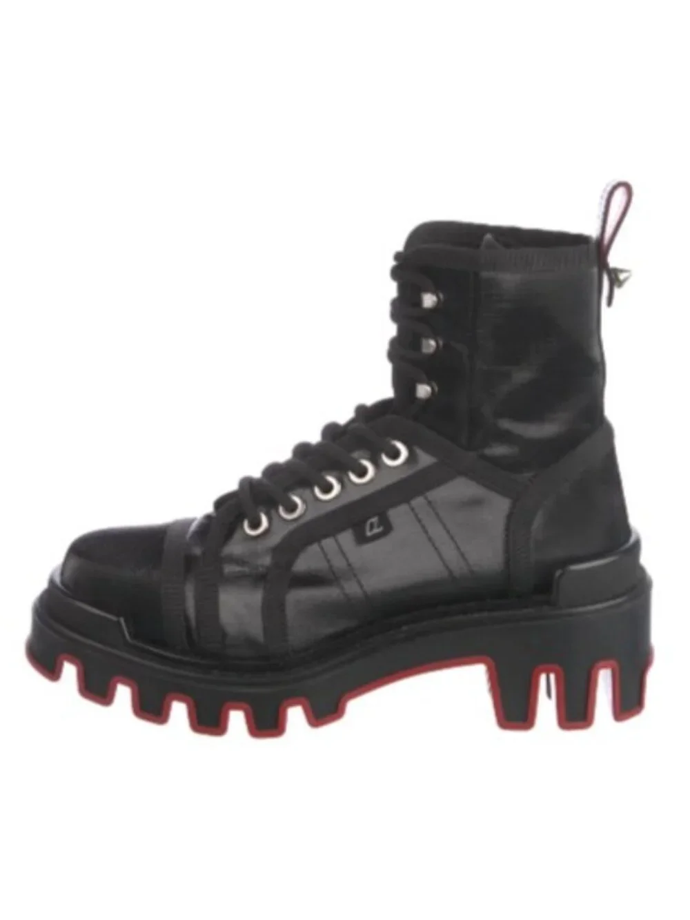 Christian Louboutin Panaroot Dune Flat Boot Men's Black EU 45.5